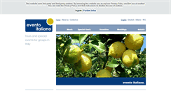 Desktop Screenshot of eventoitaliano.com